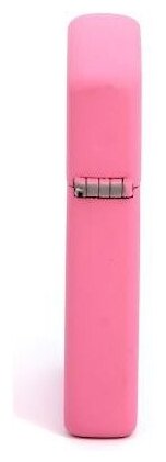 ZIPPO Slim® с покрытием Pink Matte, латунь/сталь, розовая, матовая, 29x10x60 мм - фотография № 4