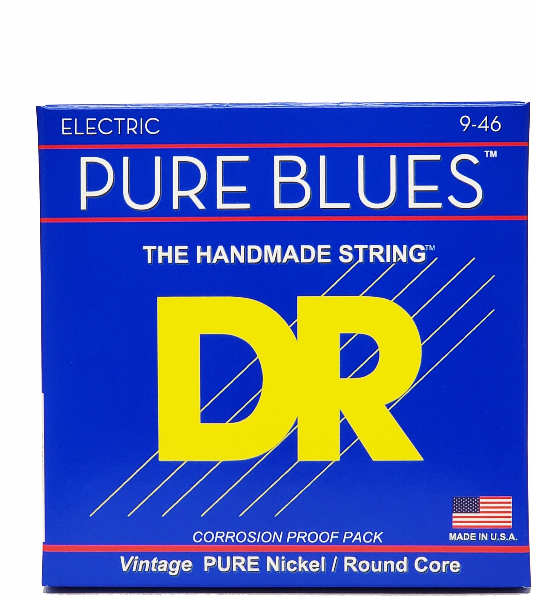 DR PHR-9/46 PURE BLUES струны для электрогитары 9 46