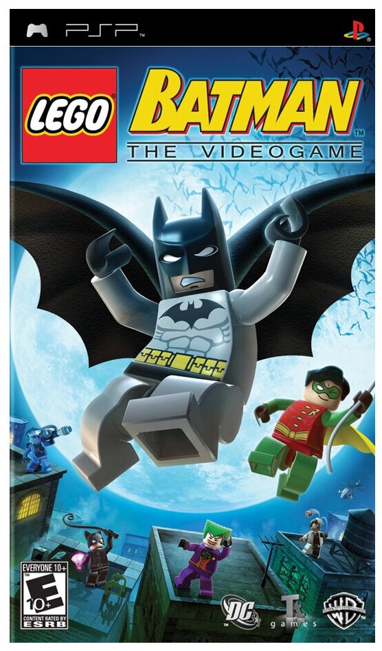 LEGO Batman: The Video Game (PSP) английский язык