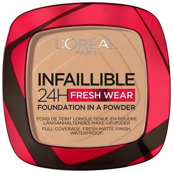 Пудра для лица L'oreal Paris Infaillible 24h Fresh Wear Нового поколения, 140 золотисто-бежевый