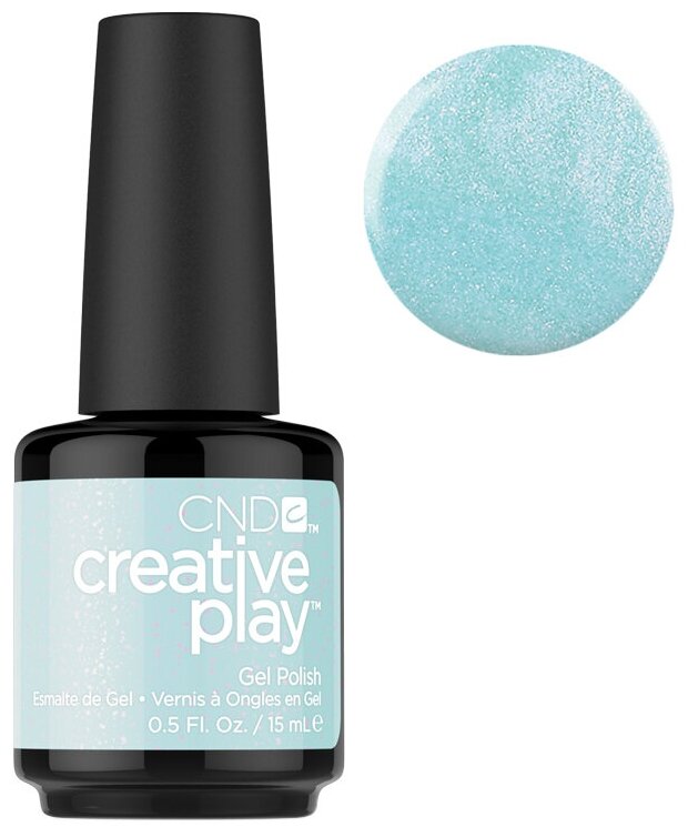 - CND Creative Play Gel Polish, 436, Isle Never Let Go, 15 