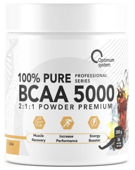 Optimum System BCAA 5000 Powder (200) -