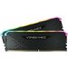 Оперативная память Corsair DDR4 32Gb (2x16Gb) 3200MHz pc-25600 Vengeance RGB RT Black CL16 (CMN32GX4M2Z3200C16)