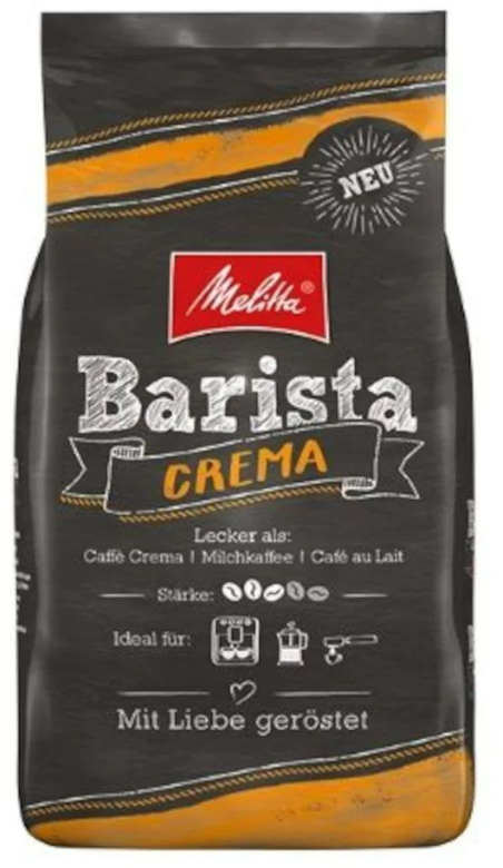 Кофе в зернах Melitta Barista Crema, кофе в зернах, 1000 гр.