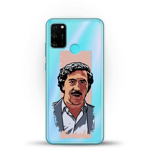 фото Силиконовый чехол пабло на honor 9a andy & paul