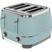 Тостер Beko TAM8402T Cosmopolis 4-Slice Toaster, бирюзовый