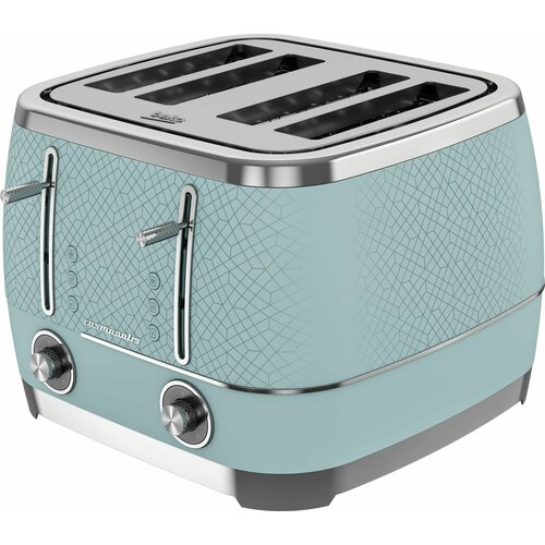 Тостер Beko TAM8402T Cosmopolis 4-Slice Toaster, бирюзовый