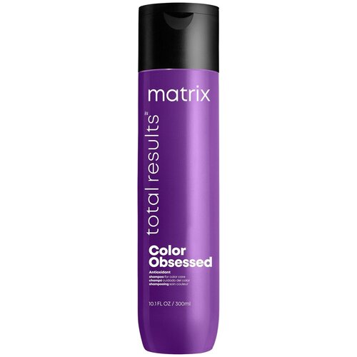 Matrix Total Results Color Obsessed Шампунь профессиональный, для окрашенных волос с антиоксидантами, 300 мл