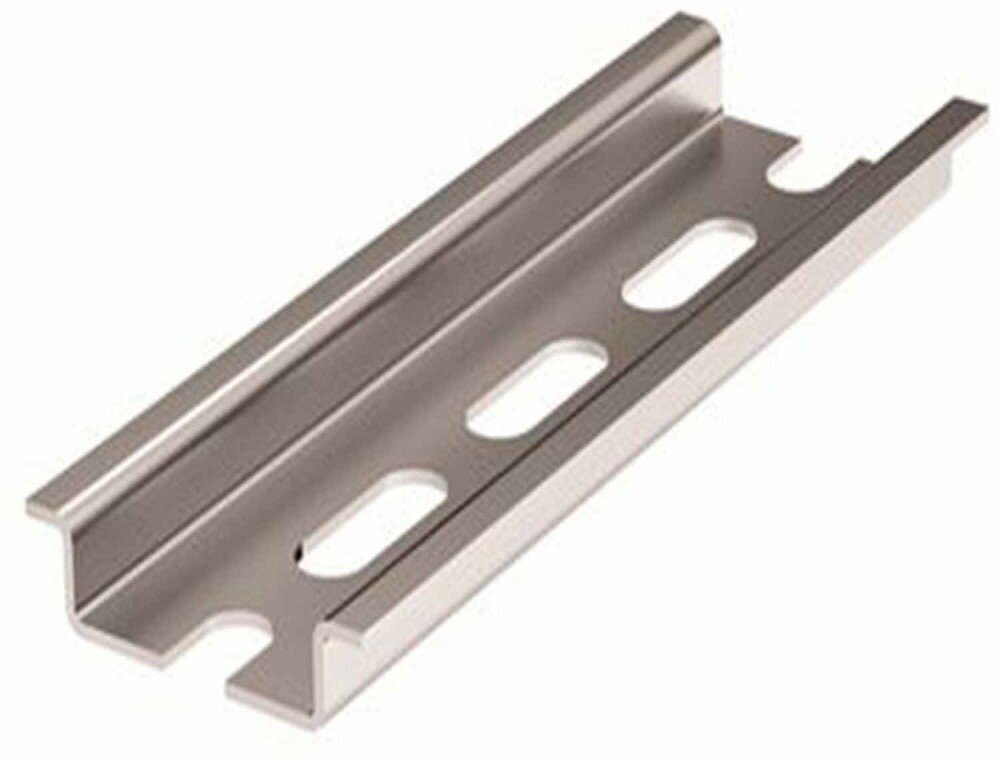 фото DIN-рейка DKC 02140-RET10 перфорированная OMEGA 3F, 35х7,5мм, длина 1м, "Quadro"