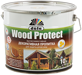 Водозащитная пропитка Dufa Wood Protect орех 10 л