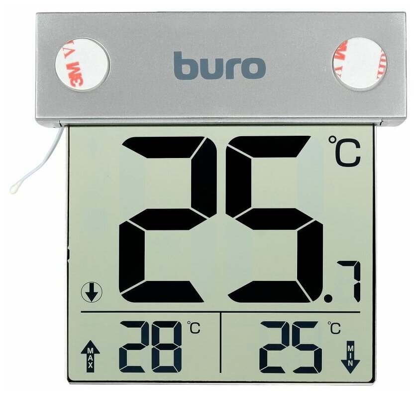 Термометр Buro P-6041 серебристый P-6041 .