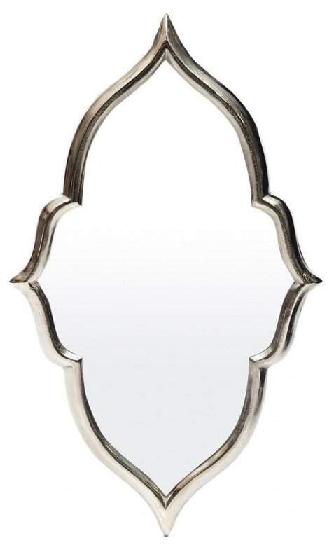 Зеркало Secret De Maison MOROCAIN ( mod. 5112 ), металл, 46х73,5х2,5см, никель/nickel - фотография № 1