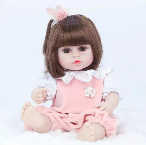 Кукла Реборн / Девочка в розовом комбинезоне