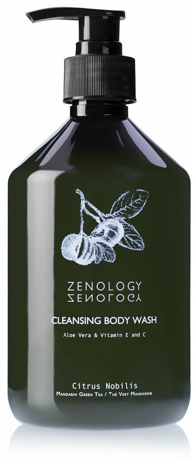 Zenology Мыло жидкое Cleansing Hand Wash Mandarin Green Tea, 500 мл