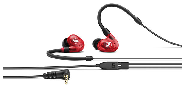 Наушники Sennheiser IE 100 PRO, mini jack 3.5 mm, red