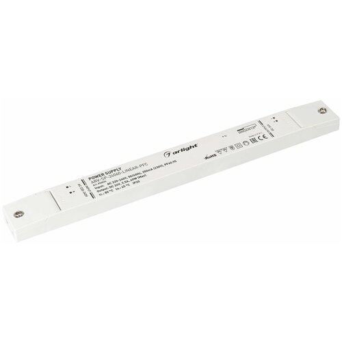 Блок питания ARV-SP-24060-LINEAR-PFC (24V, 2.5A, 60W) (Arlight, IP20 Пластик, 5 лет)