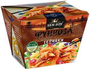 Sen Soy Вермишель Фунчоза терияки под японским соусом терияки, 125 г