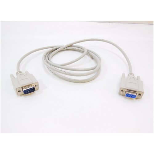 Кабель удлинитель COM (RS232) порта Gembird, 9M/9F, 1.8м, пакет great q rs232 rs 232 serial port com