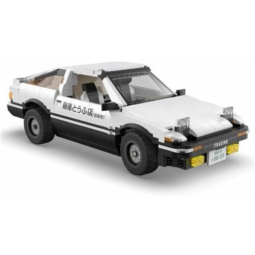 Конструктор CADA автомобиль Toyota AE86 TRUENO 1/12 (1324 детали), C61024W