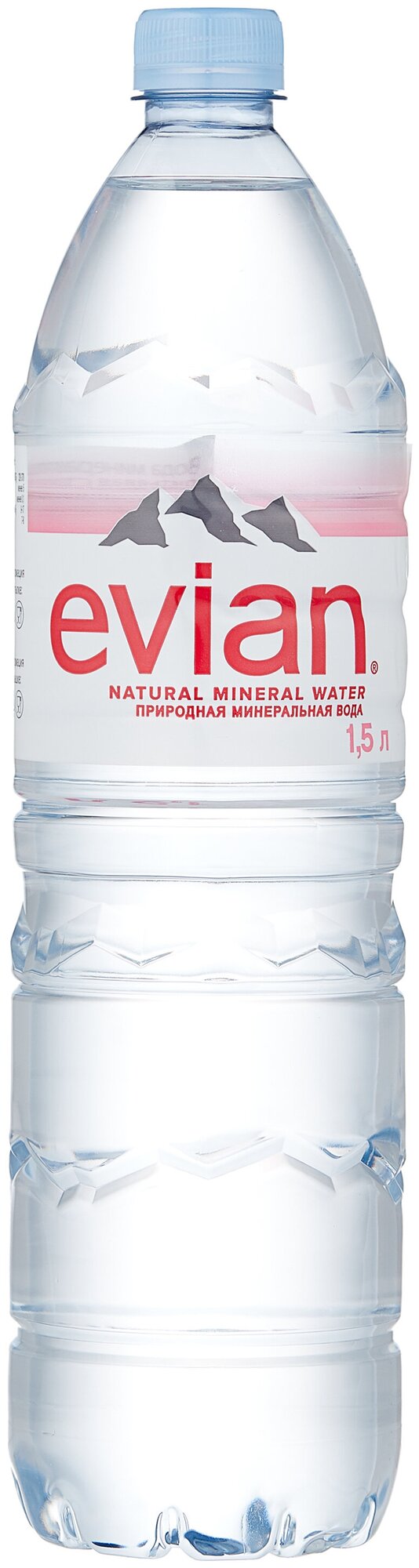 Вода минеральная природная столовая питьевая Evian негазированная, ПЭТ, 1.5 л - фотография № 3