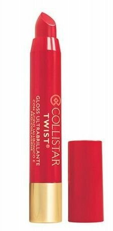 Collistar -twist ultra shiny gloss with hyaluronic pro 208 cherry блеск для губ 2.5 г