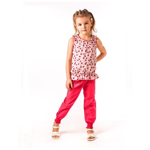 фото Футболка детская v- baby, 44-005, розовый 56(рост 104см) v-baby