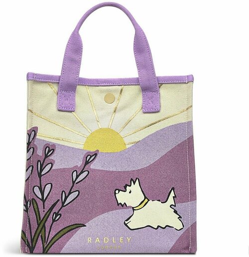 Сумка тоут Radley LAVENDER FIELDS RDLHC7964274, фактура зернистая, мультиколор