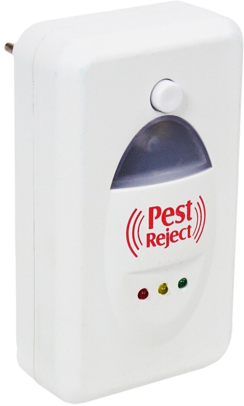 Ультразвуковой отпугиватель Pest Reject RA-52185 (200 кв.м.) белый