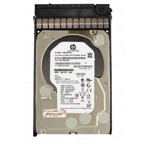 Жесткий диск HP WD3000FYYZ-70RS1B0 3Tb 7200 SATAIII 35 HDD 5919500₽