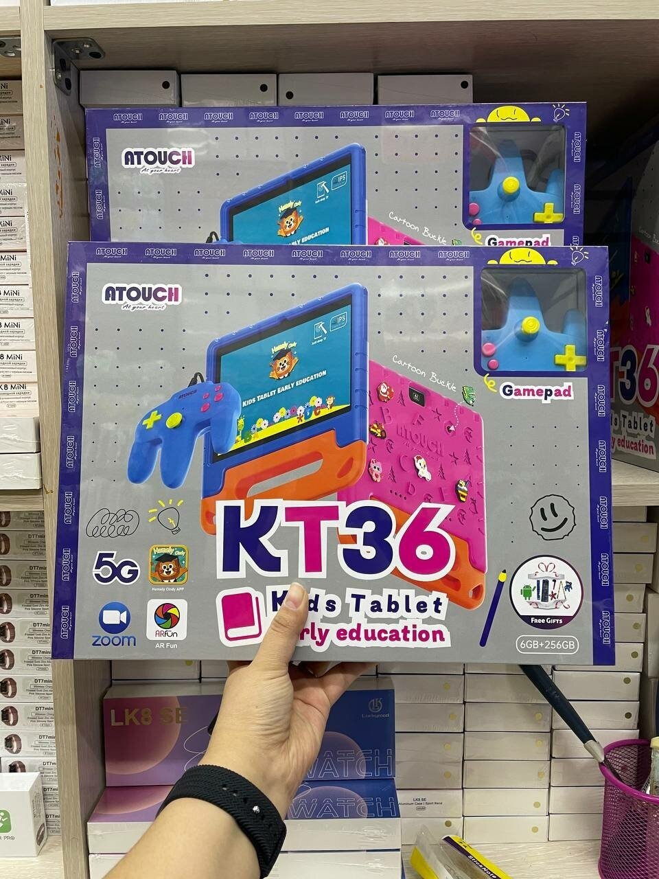 Детский планшет Kids Tablet KT36 6/256 Wi-Fi+ cellular 10.1" цвет синий