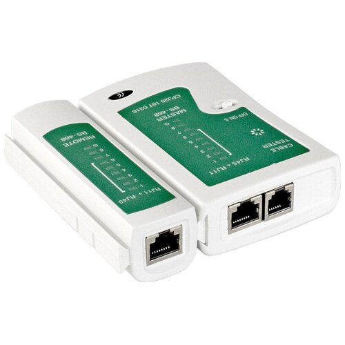 Тестер сетевой NS-468 ExeGate для RJ-45/RJ-11/RJ-12 комплект 5 штук тестер сетевой ns 468 exegate для rj 45 rj 11 rj 12