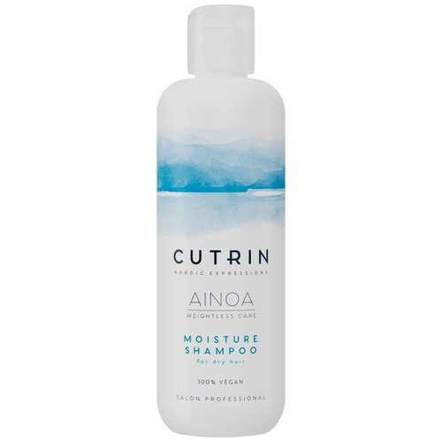 шампунь для увлажнения мини формат cutrin ainoa moisture shampoo 100 Cutrin шампунь Ainoa Moisture, 300 мл