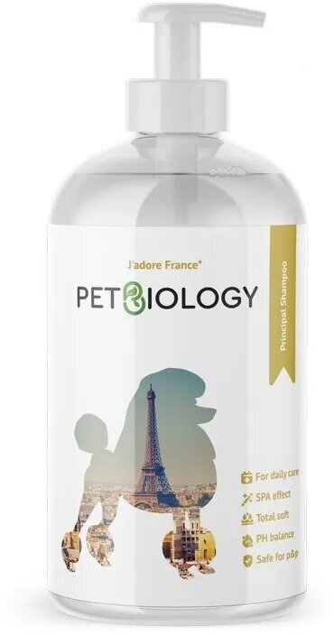 Шампунь PETBIOLOGY основной уход для собак и щенков с 3-х месяцев, Франция, 300 мл - фотография № 2