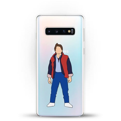 фото Силиконовый чехол марти на samsung galaxy s10 andy & paul
