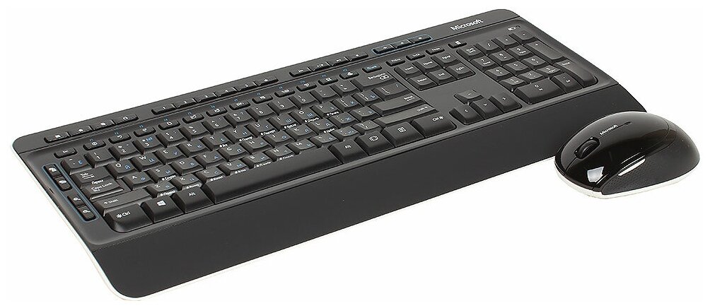 Комплект клавиатура + мышь Microsoft Wireless Desktop 3050, black