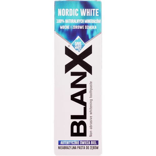 Blanx Зубная паста Nordic White, 75 мл 1 шт