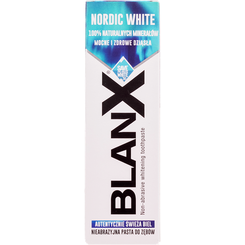 Blanx Зубная паста Nordic White 75 мл 1 шт