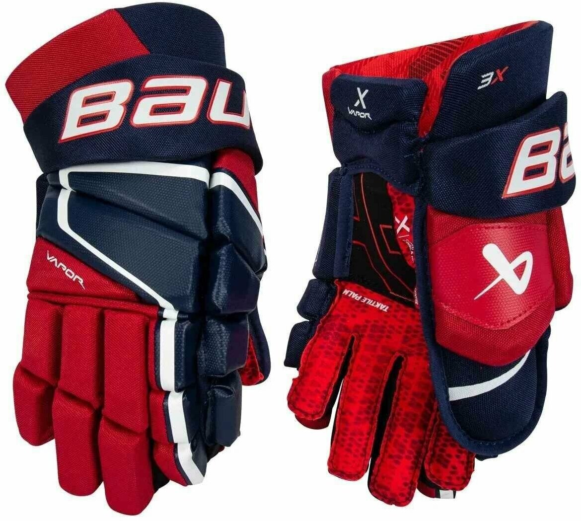 Перчатки Bauer Vapor 3X Int (Nav/Red/Wht 12")