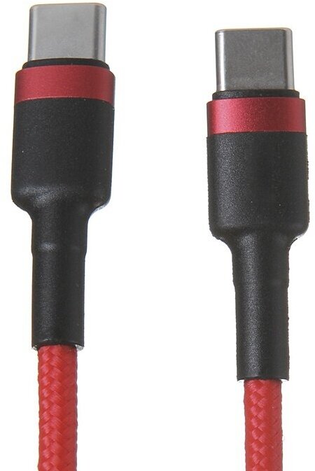 Аксессуар Baseus Cafule PD2.0 60W Flash Charging USB - Type-C 2m Red CATKLF-H09