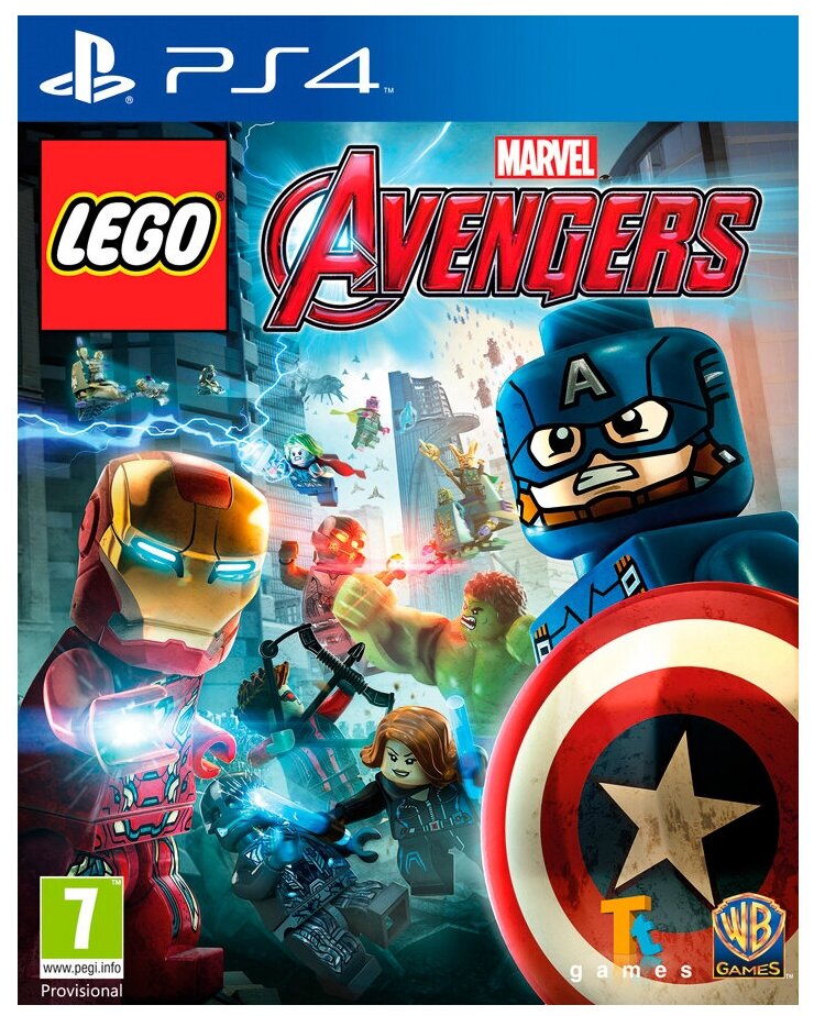 Игра LEGO Marvel Avengers для PlayStation 4, все страны