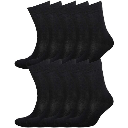 Мужские носки STATUS, 10 пар, классические, на Новый год, размер 29, черный
