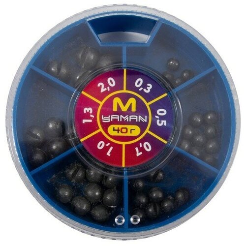 фото Набор грузил "яман", размер m, 40 г, 0.3-2 г yaman