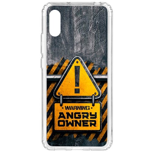 фото Чехол на xiaomi redmi 9a kruche print angry owner