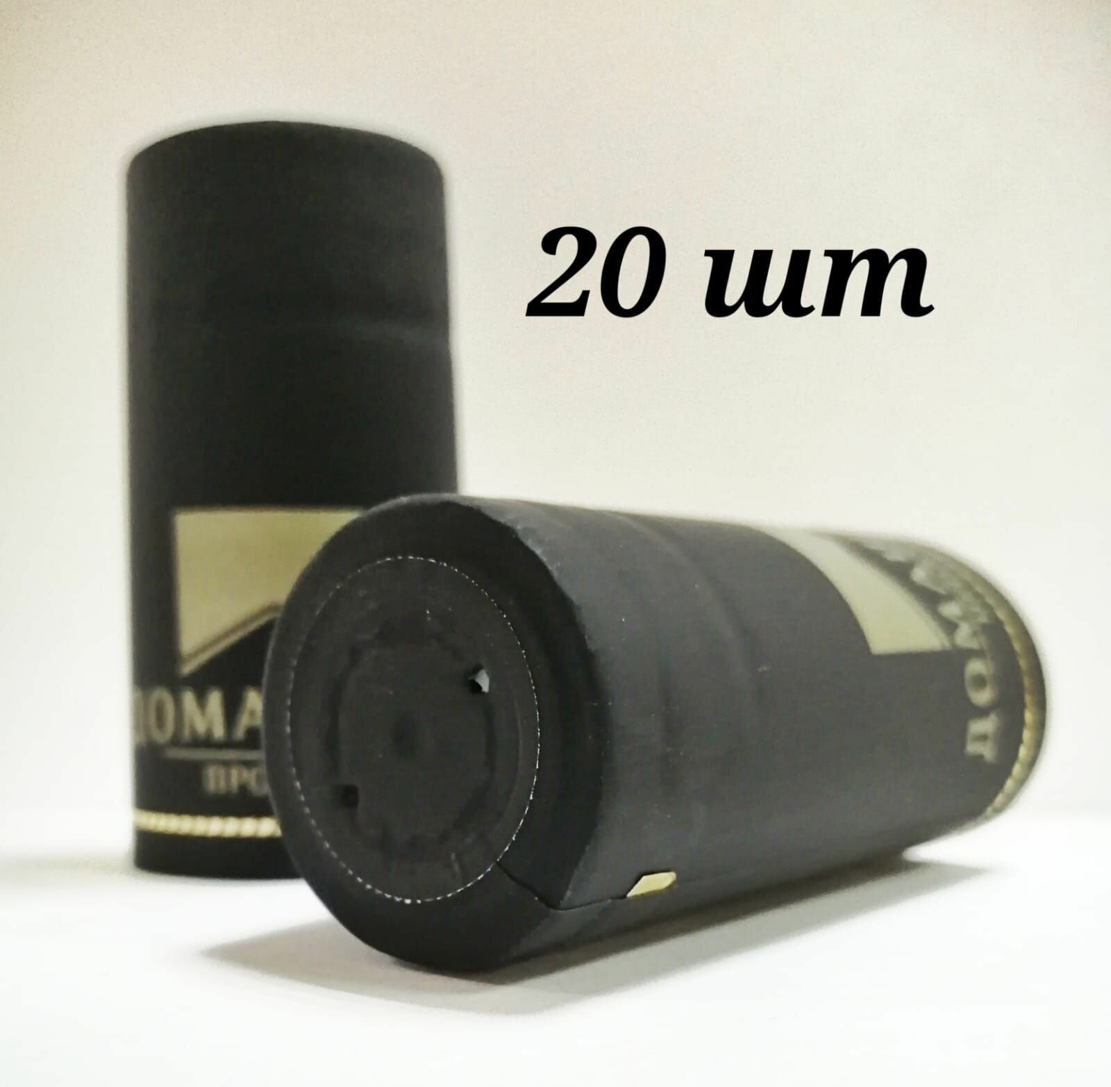 Термоусадочный колпачок (ТУК), цвет Черный матовый, 65 мм. Домашний продукт, 20шт, для винных бутылок.