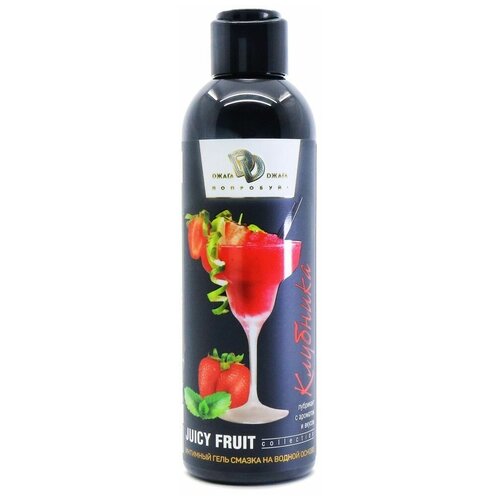 Купить Интимный гель-смазка JUICY FRUIT с ароматом клубники - 200 мл., BioMed Nutrition