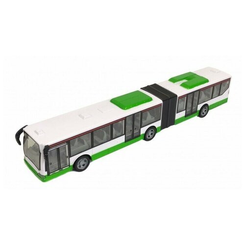 Радиоуправляемый пассажирский автобус-гармошка HuangBo Toys 666-676A-Green