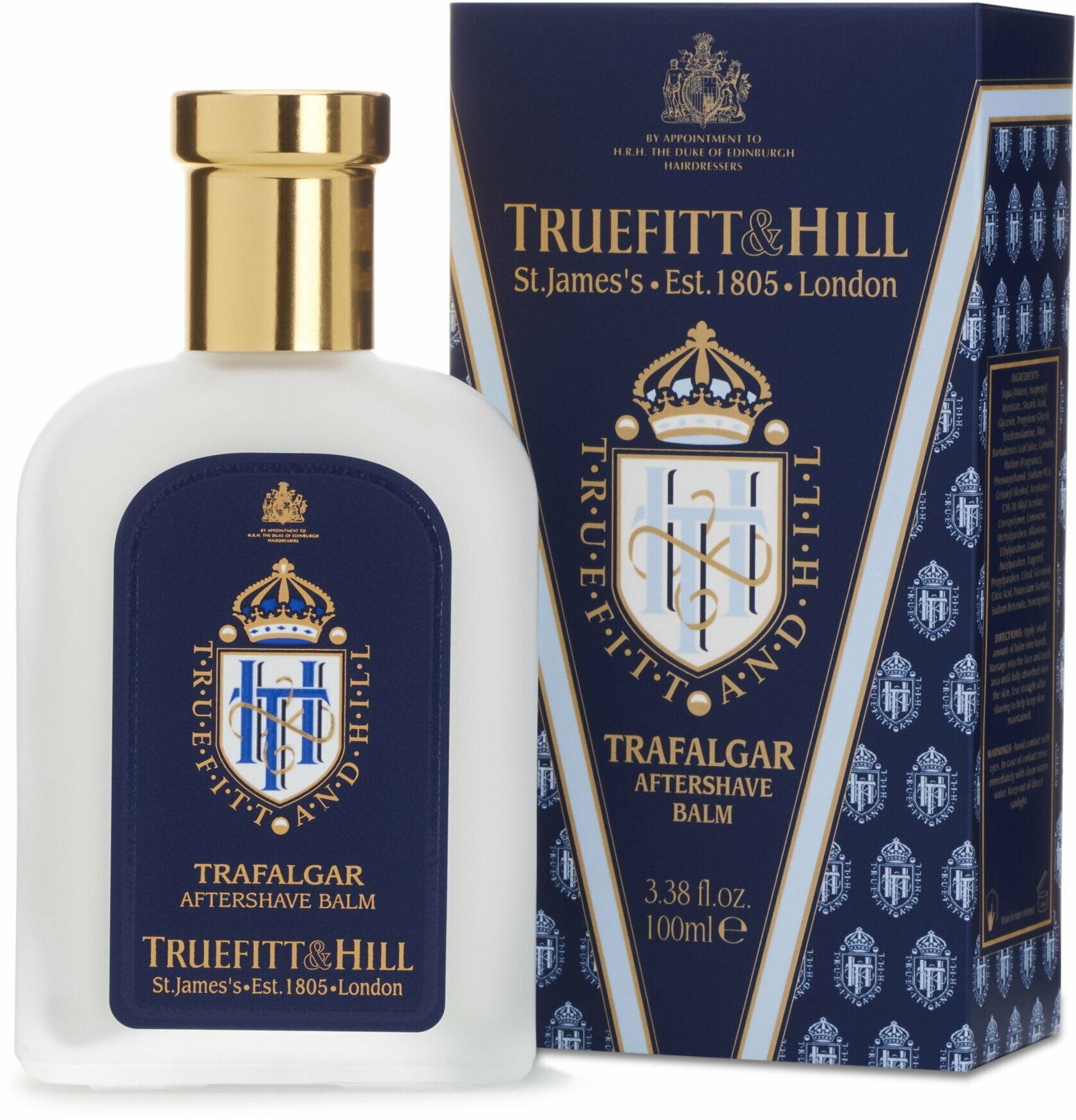 TRUEFITT & HILL Бальзам после бритья с легендарным ароматом Trafalgar Aftershave Balm 100 мл