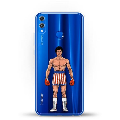 фото Силиконовый чехол слай на honor 8x andy & paul