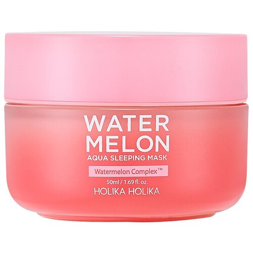 Увлажняющая ночная маска с экстрактом арбуза Water Melon Aqua Sleeping Mask Holika Holika, 50 мл