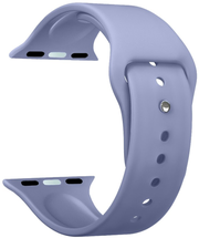 Ремешок Deppa Band Silicone для Apple Watch 42/44/45/49mm, силиконовый, лавандовый (арт.47135)